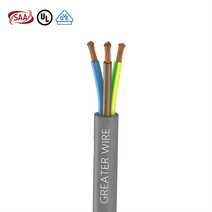 Kabel Fleksibel Berbilang Teras Tugas Biasa 250/440V