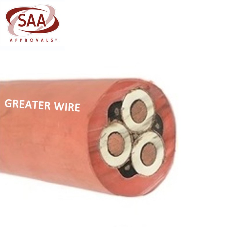 Jenis standard SAA 240 1. 1 hingga 11kV kabel lombong arang batu