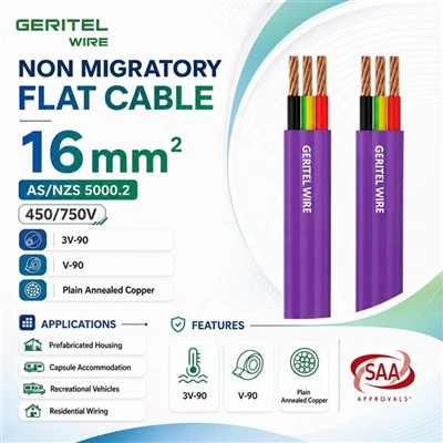 Kabel TPS Selamat Polistirena 450/750V Untuk Projek Bangunan